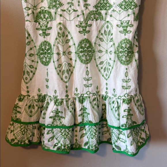 Baby Pink Eyelet Mini Dress - Picture 4 of 8